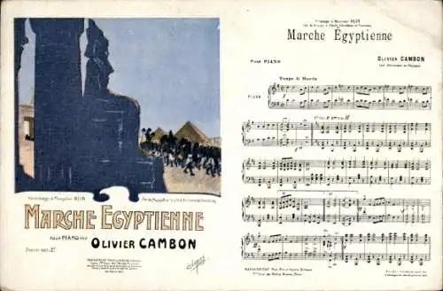 Lied Ak Marche Egyptienne, Olivier Cambon