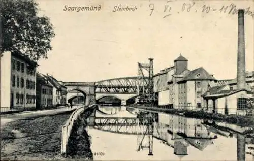 Ak Sarreguemines Saargemünd Lothringen Moselle, Steinbach