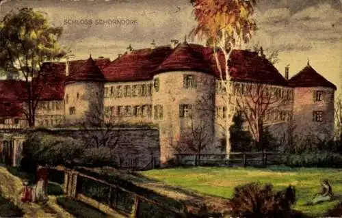 Ak Schorndorf in Württemberg, Schloss