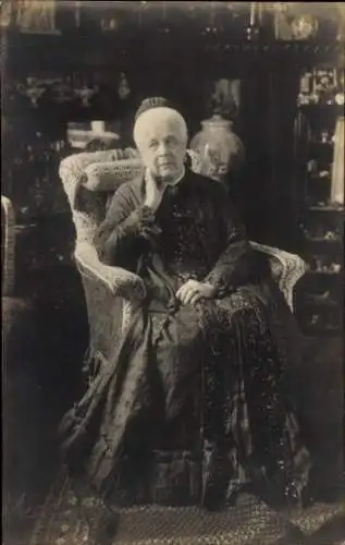 Ak Marie von Hannover und Cumberland, Portrait