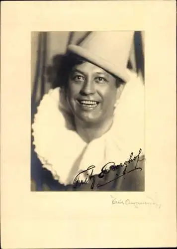 Ak Schauspieler Fritz Berghof, Autogramm