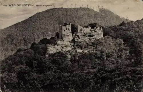 Ak Niedersteinbach Elsass Bas Rhin, Ruine Wasigenstein