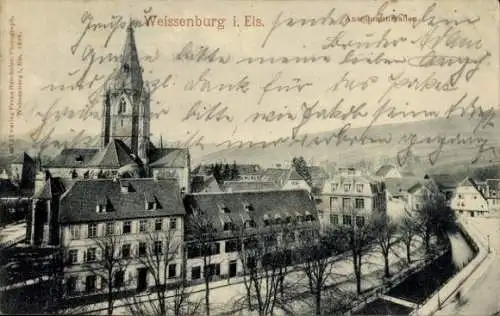 Ak Wissembourg Weißenburg Elsass Bas Rhin, Anselmannstaden