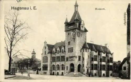 Ak Haguenau Hagenau im Elsass Bas Rhin, Museum