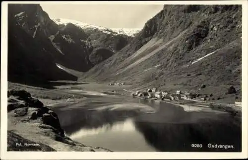 Ak Gudvangen Norwegen, Panorama