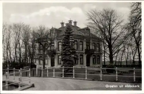 Ak Abbekerk Nordholland Niederlande, Villa