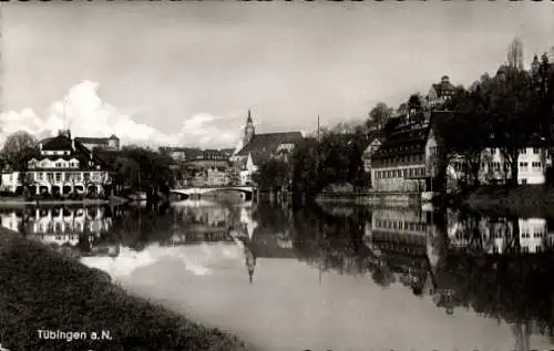 Ak Tübingen am Neckar, Teilansicht