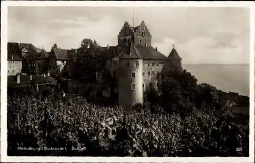 Ak Meersburg am Bodensee, Schloss