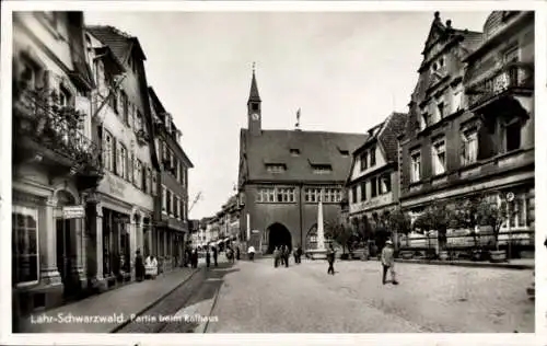 Ak Lahr im Schwarzwald Baden, Rathaus