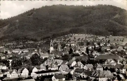 Ak Haslach im Kinzigtal Schwarzwald, Gesamtansicht, Kirche