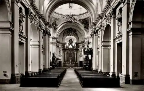 Ak Fulda in Hessen, Dom, Innenansicht