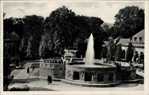 Ak Bad Nauheim in Hessen, Sprudelhof