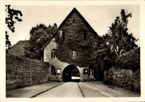 Ak Loccum in Niedersachsen, ehem. Zisterzienserkloster, Klosterhof