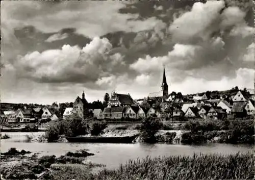 Ak Sulzfeld am Main im Kreis Kitzingen, Teilansicht