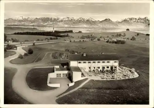 Ak Irschenberg in Oberbayern, Autobahn-Rasthaus und Hotel Irschenberg