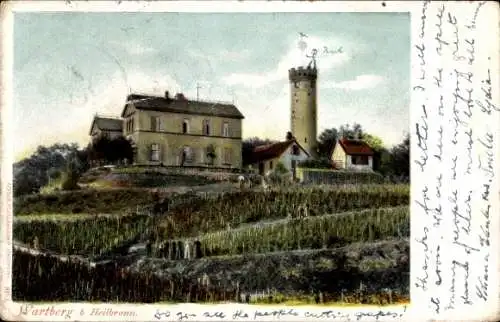 Ak Heilbronn am Neckar, Wartberg