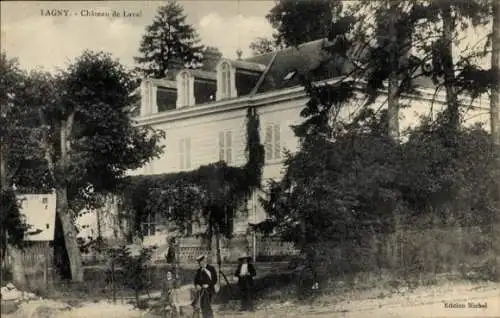 Ak Lagny Seine et Marne, Château de Laval