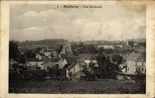 Ak Meilleray Seine-et-Marne, Panorama