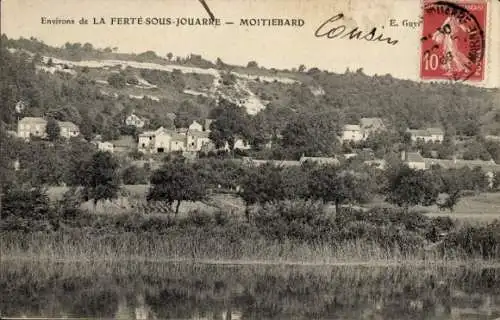 Ak Moitiébard Sainte-Aulde Seine et Marne, Panorama