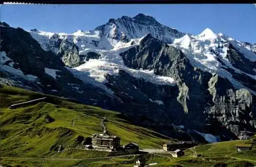 Ak Kanton Bern, Berner Oberland, Kleine Scheidegg, Jungfrau