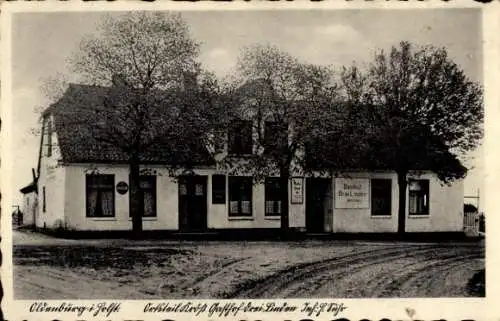 Ak Kröß Oldenburg in Holstein, Gasthof Drei Linden