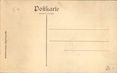 Ak Frankfurt an der Oder, Hüttenstraße