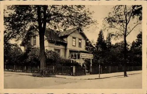 Ak Hasserode Wernigerode Harz, Jugendherberge Mittelelbehaus, Friedrichsstraße 53