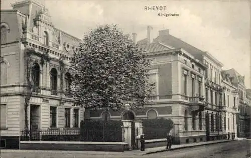 Ak Rheydt Mönchengladbach am Niederrhein, Königstraße