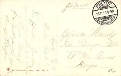 Ak Rheydt Mönchengladbach am Niederrhein, Königstraße