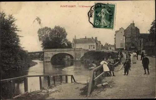 Ak Pont Remy Somme, L'Abreuvoir