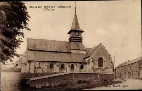 Ak Offoy Somme, L'Eglise