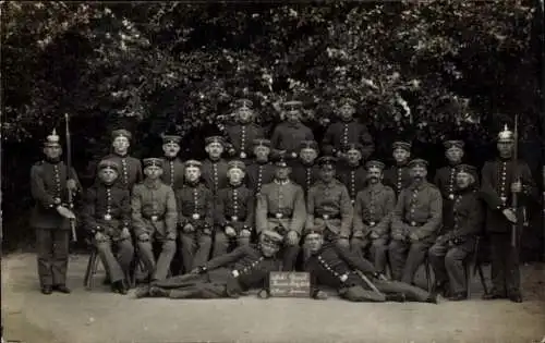 Foto Ak Grudziądz Graudenz Westpreußen, Deutsche Soldaten in Uniformen, Pionier Regiment 23