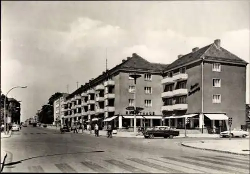 Ak Rathenow im Havelland, Berliner Straße Ecke Ferbelliner Straße