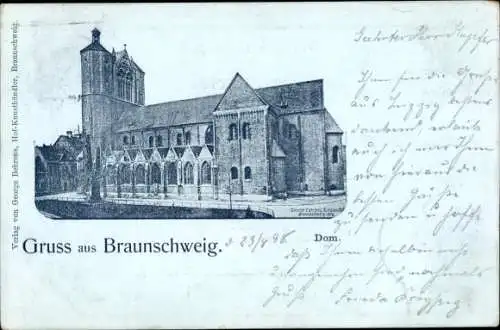 Ak Braunschweig in Niedersachsen, Dom