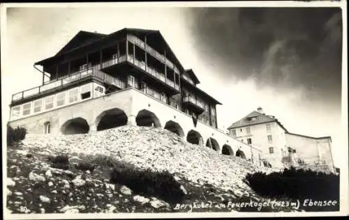 Ak Ebensee Oberösterreich, Berghotel am Feuerkogel