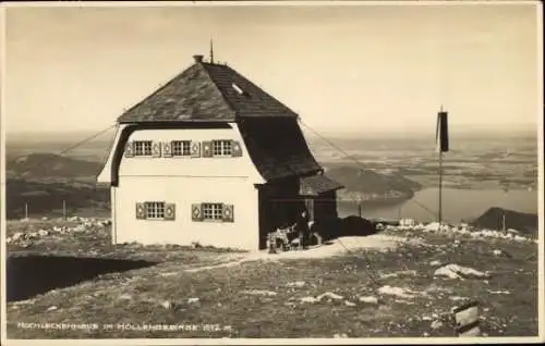 Ak Steinbach am Attersee Oberösterreich, Hochleckenhaus, Höllengebirge