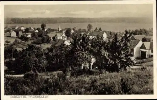 Ak Erbach im Hunsrück, Blick auf den Ort