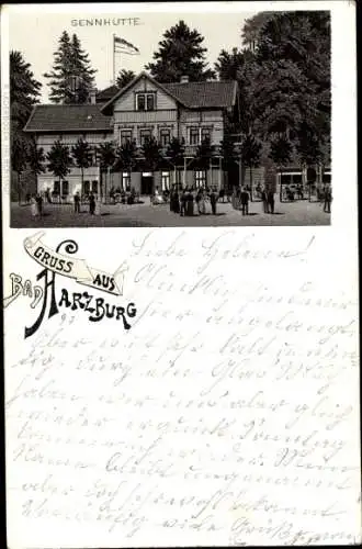 Litho Bad Harzburg am Harz, Gasthaus Sennhütte