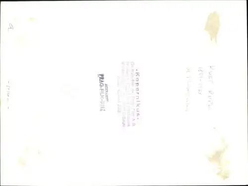 Foto Schauspieler Kurt Rupli, Portrait, Autogramm