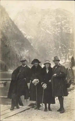 Foto Ak König Friedrich August III. von Sachsen, Tochter