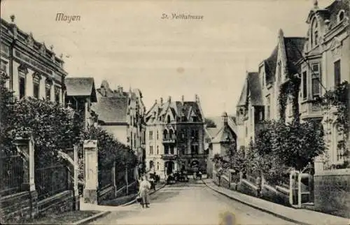 Ak Mayen in der Eifel, St. Veithstraße