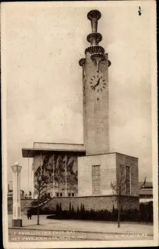 Ak Brüssel Brüssel, Ausstellung 1935, Niederländischer Pavillon