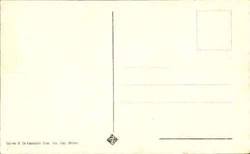 Ak Monza Lombardia, Cappella Espiatoria in memorio di Umberto I.