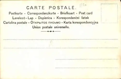 Litho Lohengrin, Szene, Krieger, Werbung, Schokolade und Kakao Bensdorp