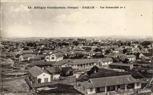 Ak Dakar Senegal, Teilansicht