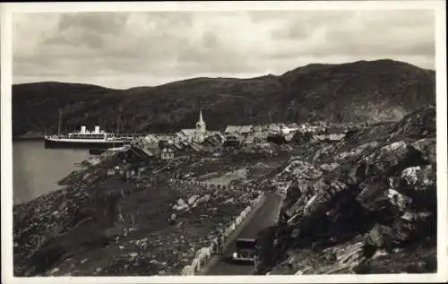 Ak Hammerfest Norwegen, Panorama