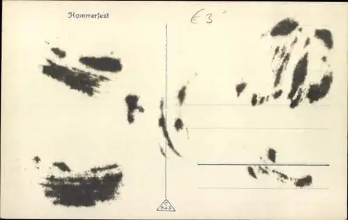 Ak Hammerfest Norwegen, Panorama