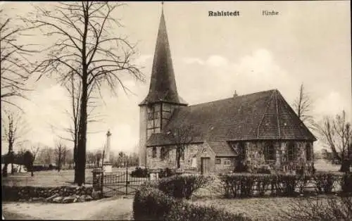 Ak Hamburg Wandsbek Rahlstedt, Kirche