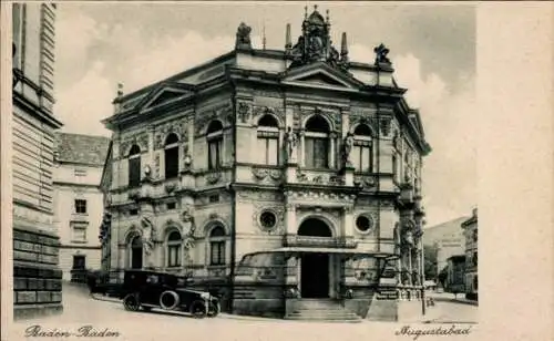 Ak Baden Baden am Schwarzwald, Augustabad