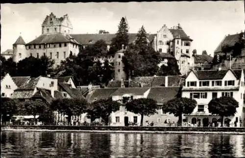 Ak Meersburg am Bodensee, die Meersburg